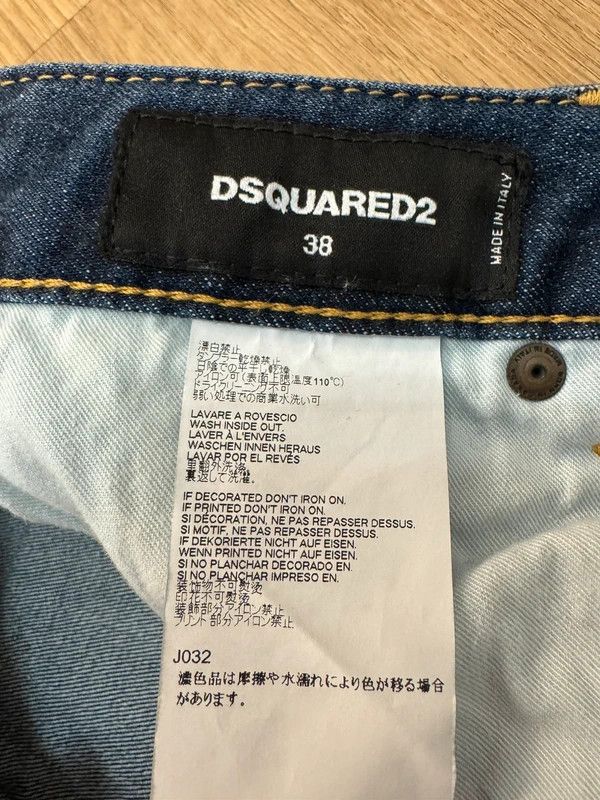 Dsquared2 Dsquared2 Navy Jeans with creases size 38 new Size 27" / US 4 / IT 40 - 14 Thumbnail