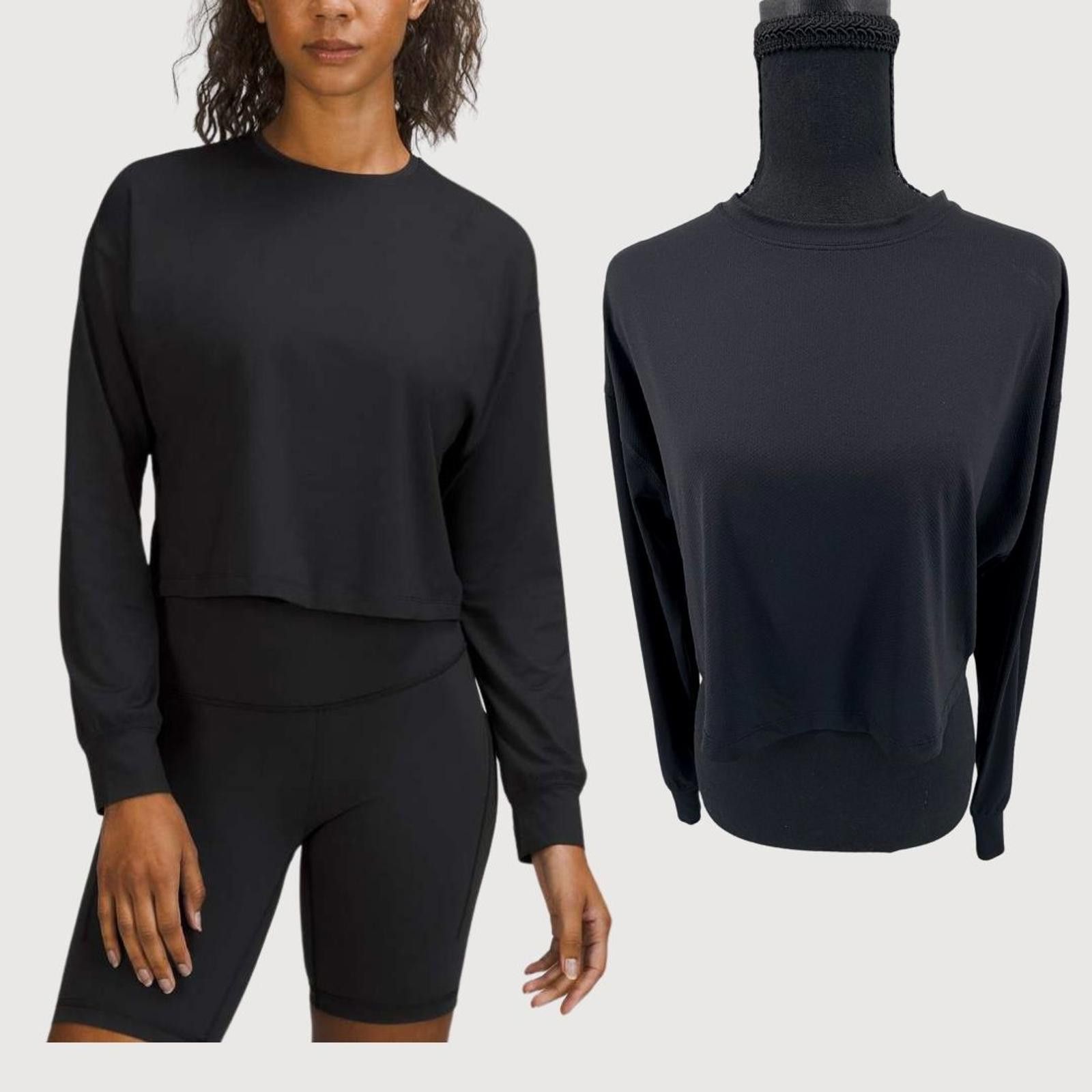 Lululemon Lululemon Abrasion Resistant Training Long Sleeve Top 12 Size L / US 10 / IT 46 - 1 Thumbnail