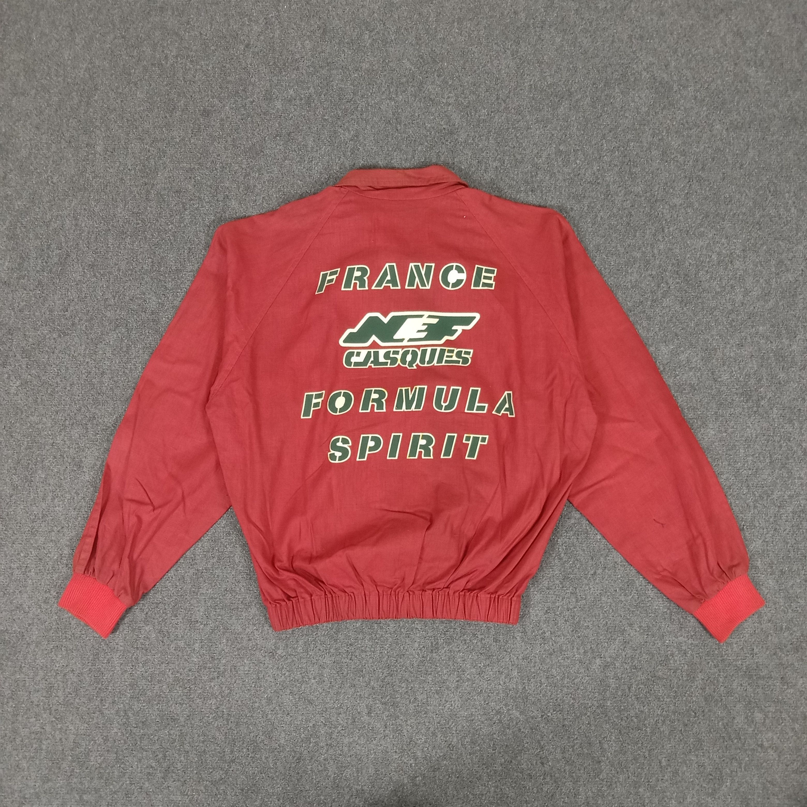 Japanese Brand × Vintage France Casquies Formula Spirit Racing Formula One Jacket Size US S / EU 44-46 / 1 - 1 Thumbnail