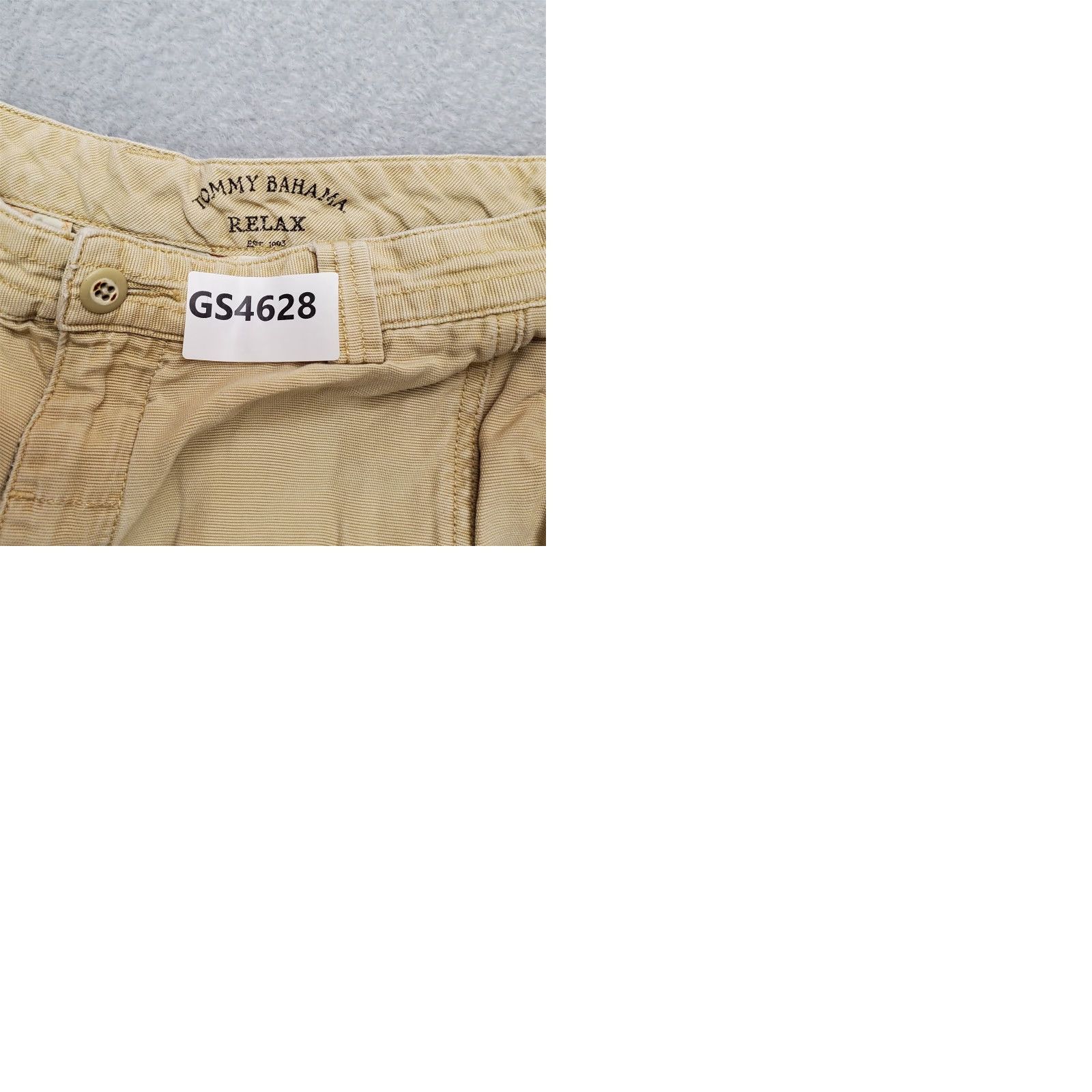 Tommy Bahama Tommy Bahama Shorts Men 38 Beige Lyocell Tencel Blend Cargo Outdoor Casual Relax Size US 38 / EU 54 - 9 Thumbnail