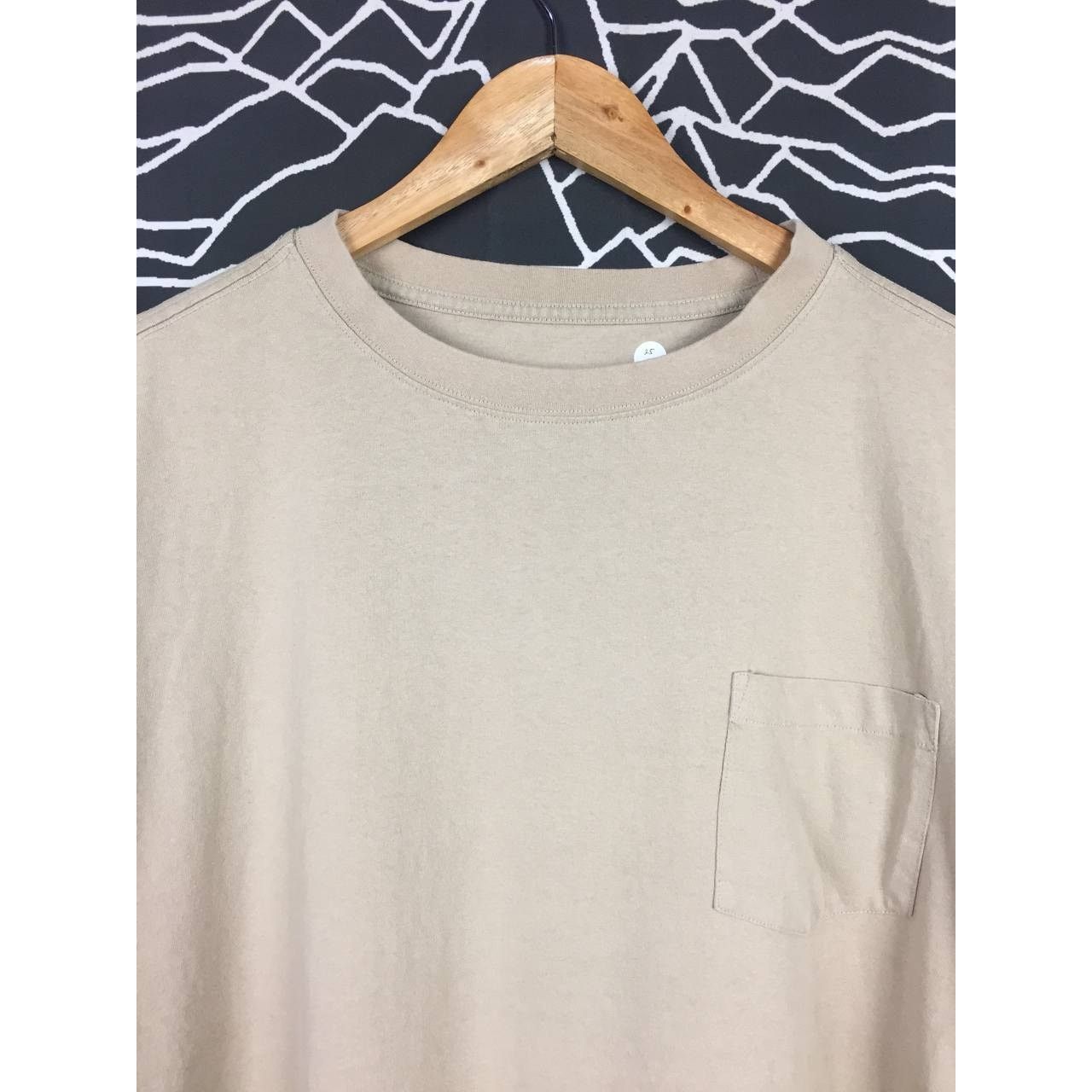 Vintage Omnes Plain Blank Casual Essentials Crew Neck Tee Size US XL / EU 56 / 4 - 3 Thumbnail