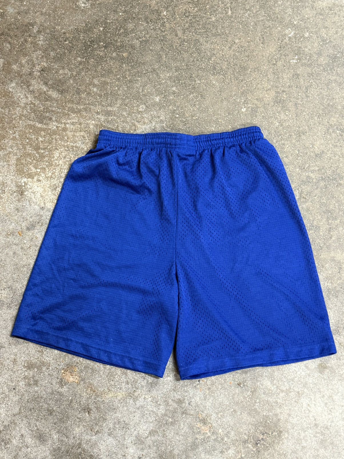 Vintage Vintage Retro Knight Sword Mesh Blue Shorts Sz. Small Size US 30 / EU 46 - 5 Thumbnail
