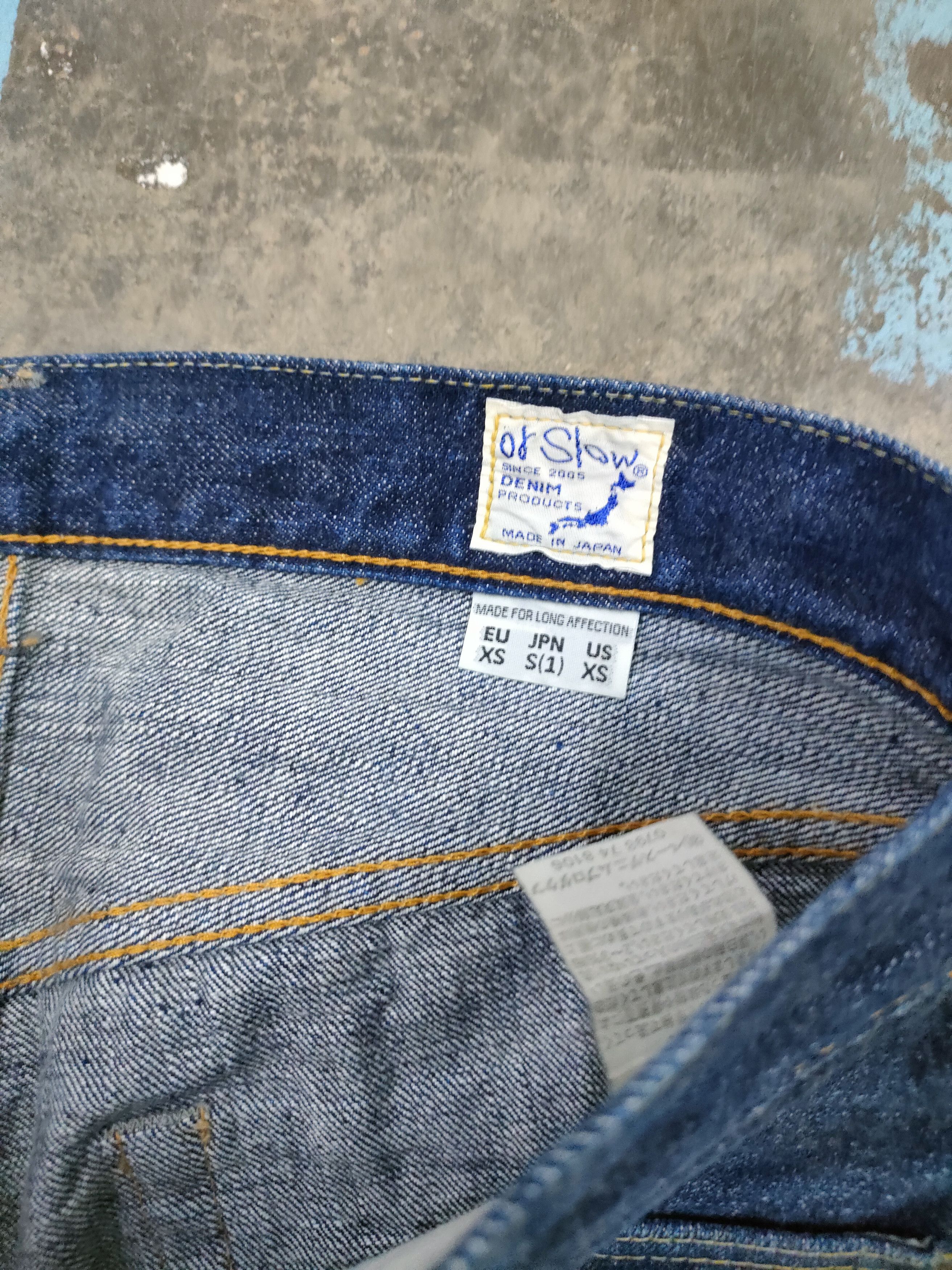 Japanese Brand Or Slow Japan Selvedge Jeans Size US 32 / EU 48 - 4 Thumbnail