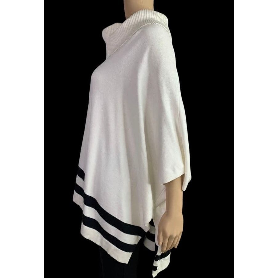 Calvin Klein Calvin Klein Womens Medium Cowl Neck Poncho Sweater Size M / US 6-8 / IT 42-44 - 11 Thumbnail