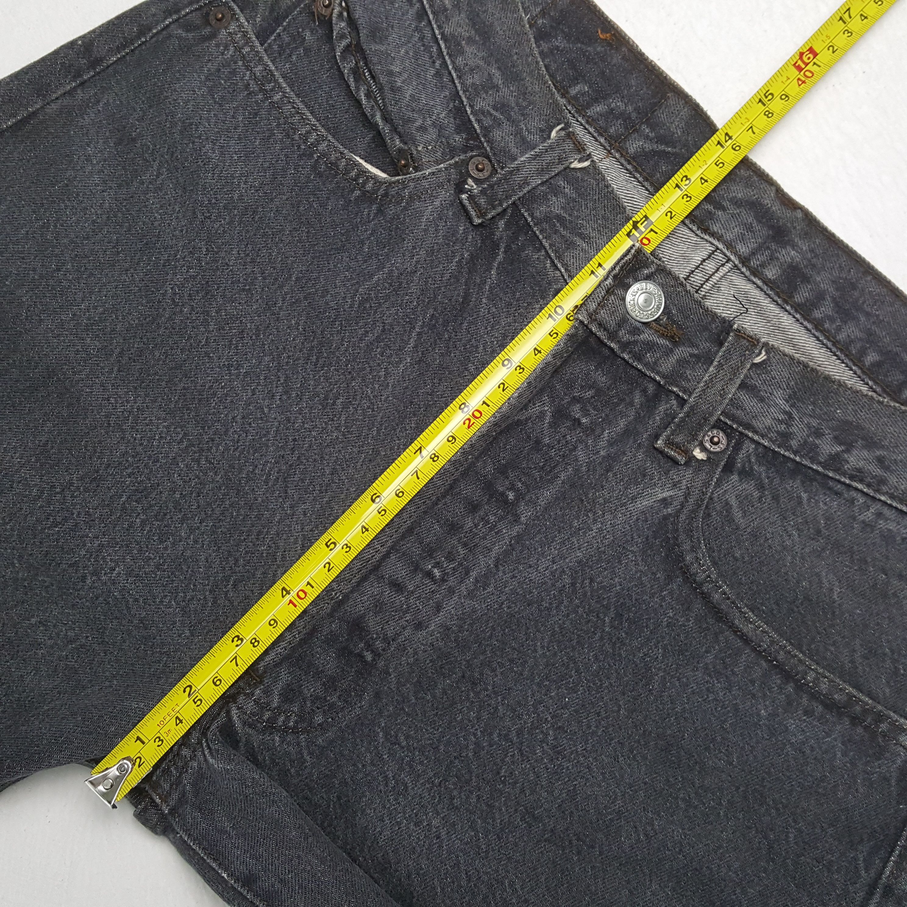 Levi's Vintage Levi's 501 American Band Gray Jeans RR15 Size US 30 / EU 46 - 8 Thumbnail