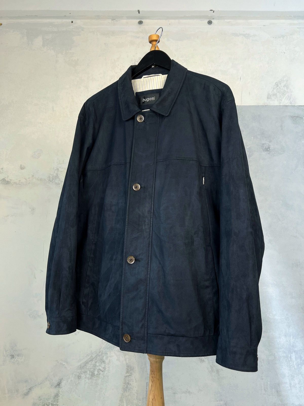 Bugatti Vintage Bugatti Velvet Bomber Jacket Size M - L Size US L / EU 52-54 / 3 - 1 Thumbnail