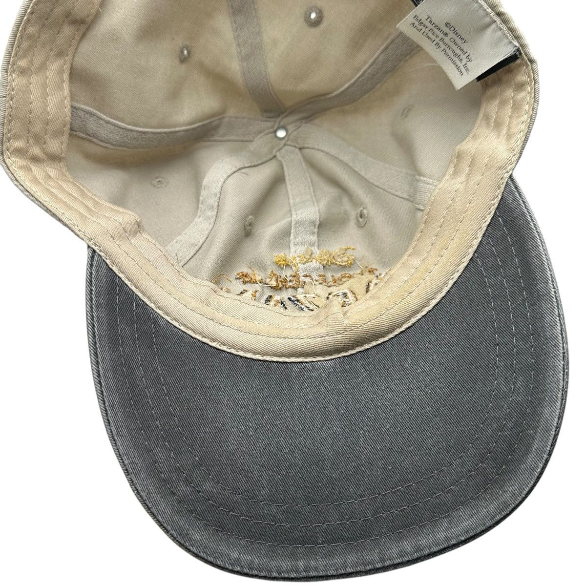 Disney Vintage Tarzan Cast Member Crew 90s Disney Movie Rare Hat Size ONE SIZE - 7 Thumbnail