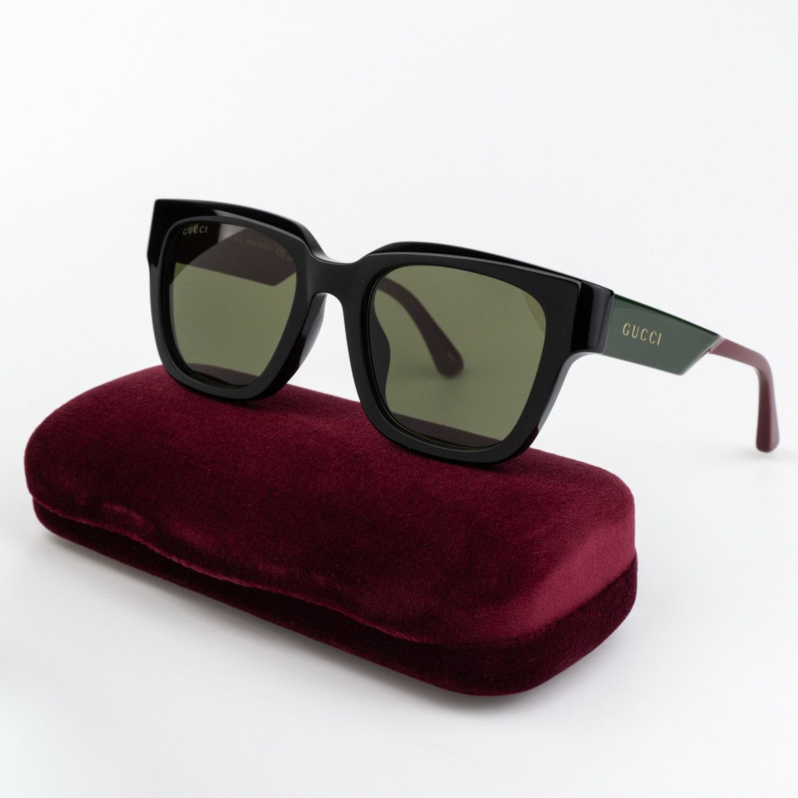 Gucci NEW Gucci GG1670SK 005 Square Unisex Sunglasses Size ONE SIZE - 3 Thumbnail