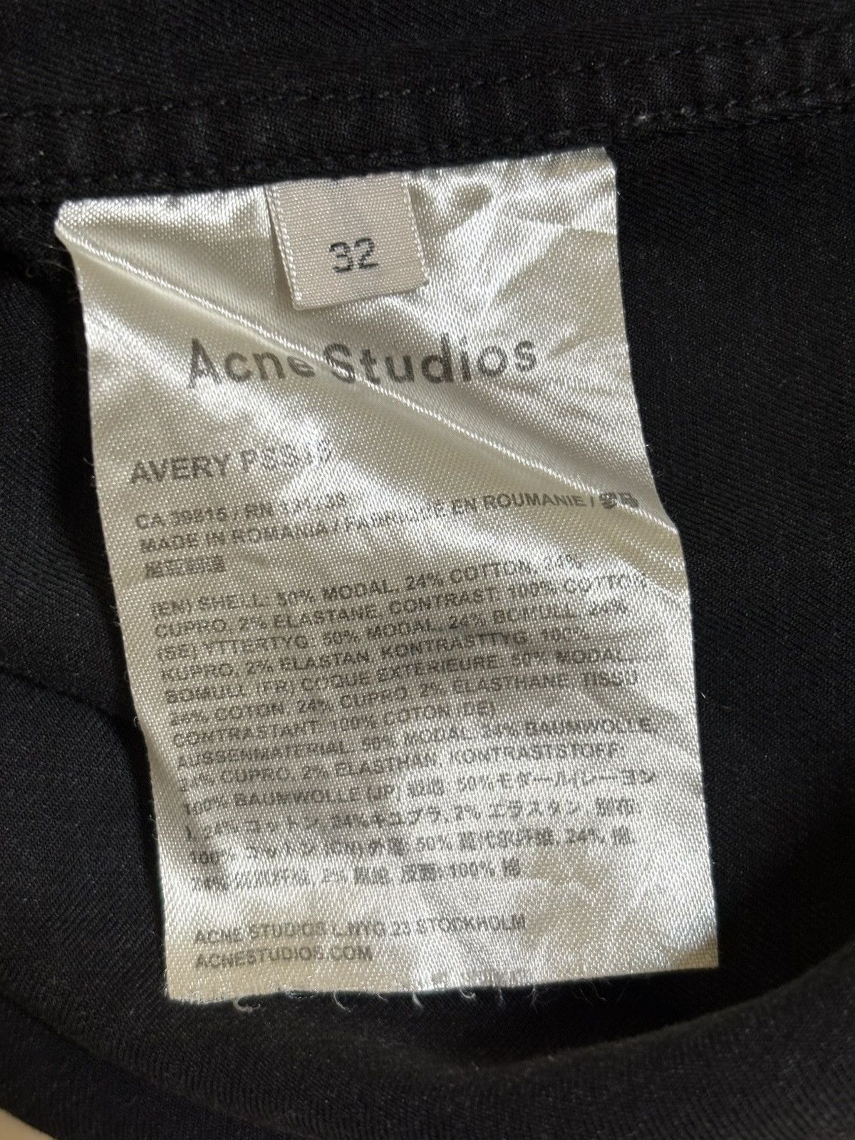 Acne Studios Acne Studios - Avery Boat Neck Shirt Size L / US 10 / IT 46 - 8 Thumbnail