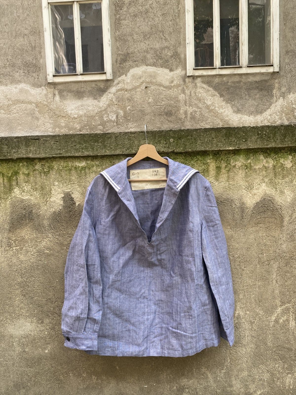 Vintage Vintage 1961 Britain Military Marina Jacket Dead Stock Size US L / EU 52-54 / 3 - 1 Thumbnail