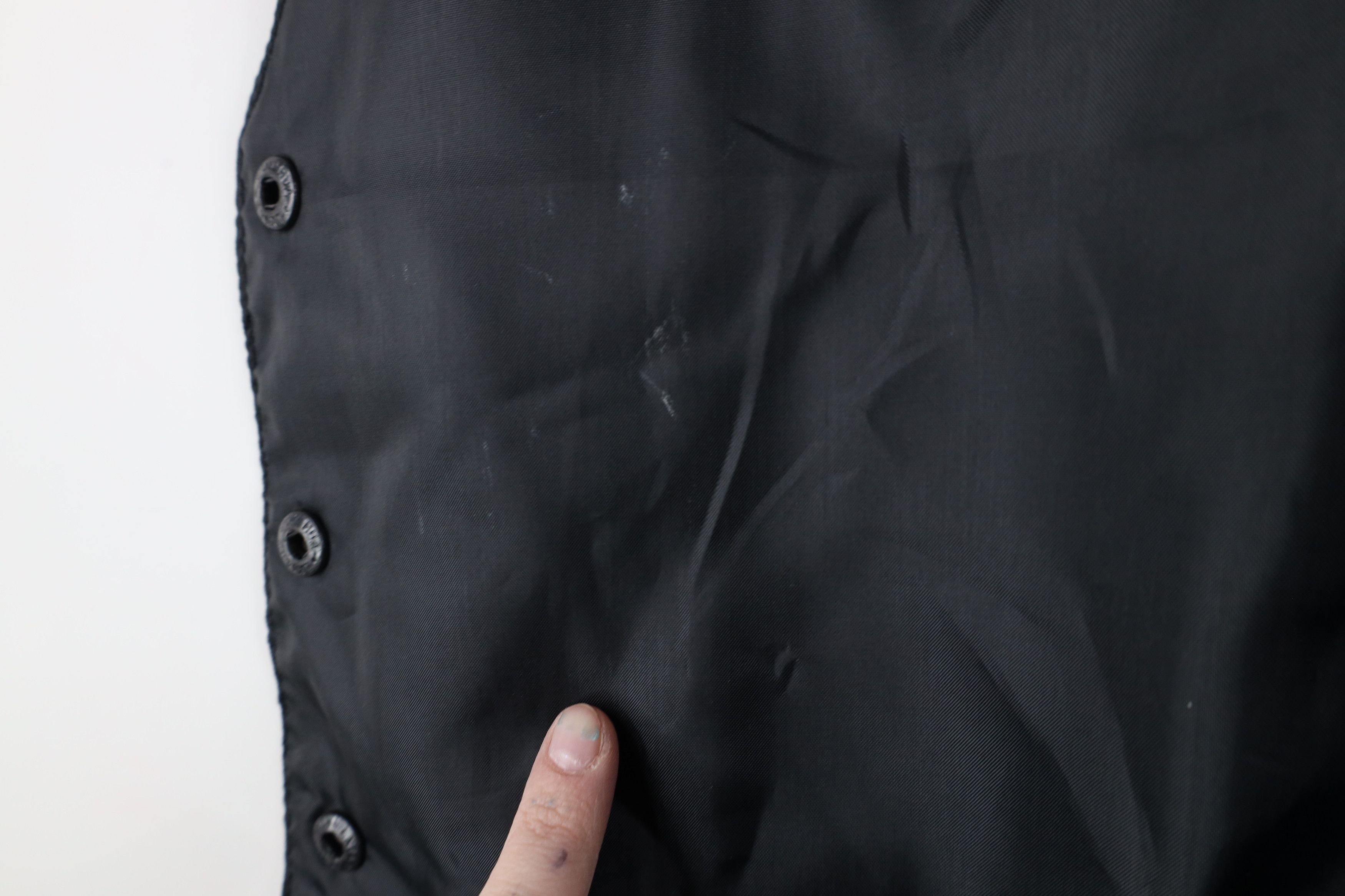 Vintage Vintage 70s Streetwear Suede Leather Tie Back Vest Jacket Size M / US 6-8 / IT 42-44 - 9 Thumbnail