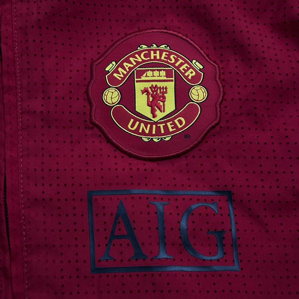 Nike × Vintage Vintage Manchester United 2009 - 2010 Home Nike Jacket Size US M / EU 48-50 / 2 - 3 Thumbnail