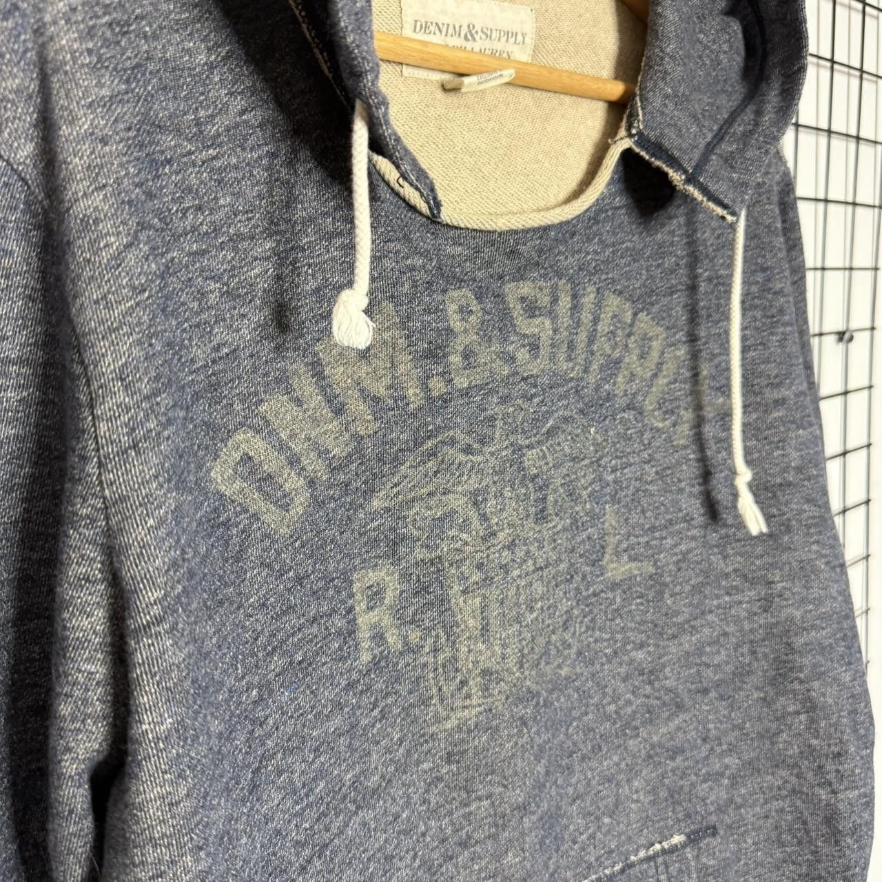 Polo Ralph Lauren Ralph Lauren Denim and Supply Hoodie Grey Black Size US L / EU 52-54 / 3 - 5 Thumbnail