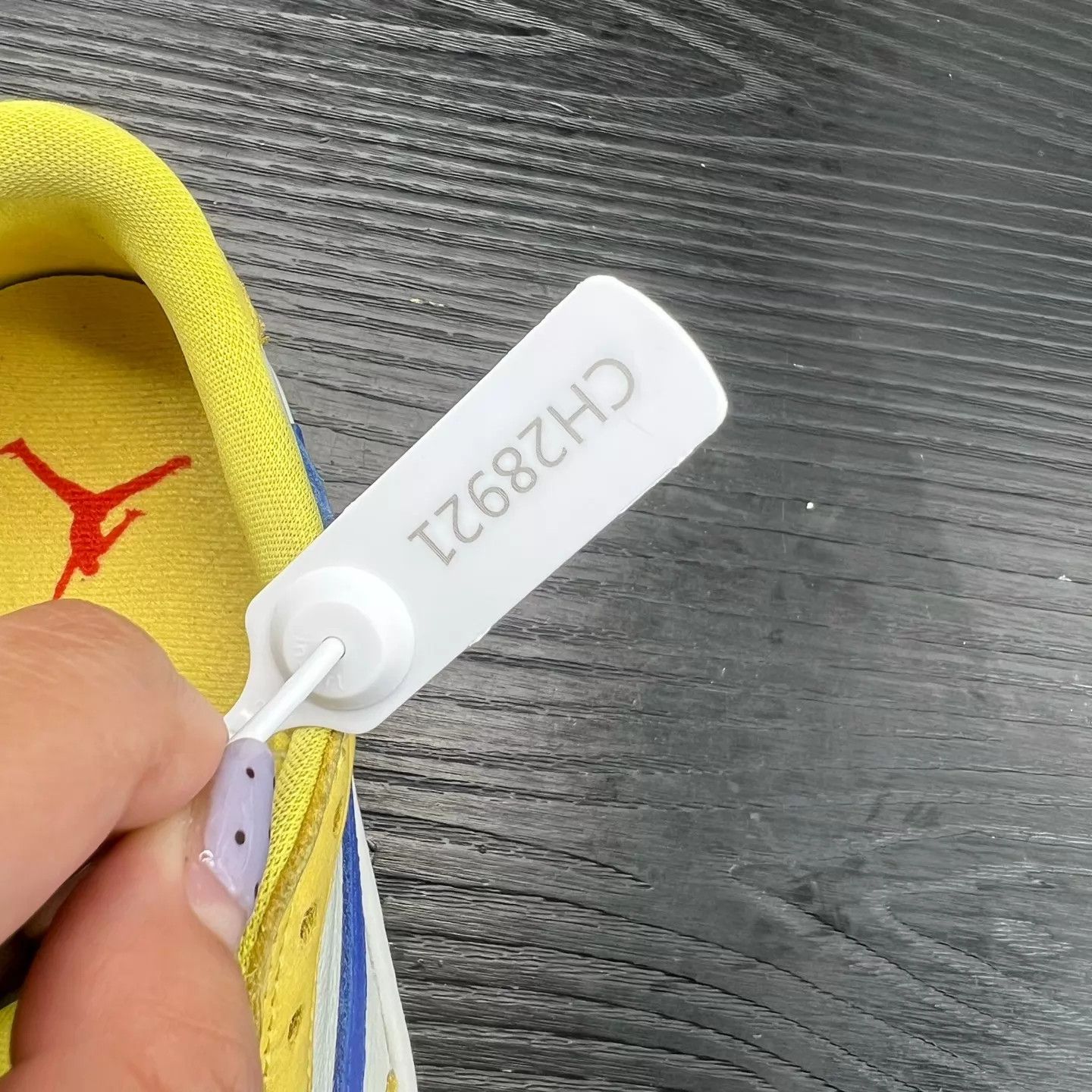 Nike Jordan 1 Low TS Yellow Barb 38 LNIB Size US 7.5 / IT 37.5 - 9 Thumbnail