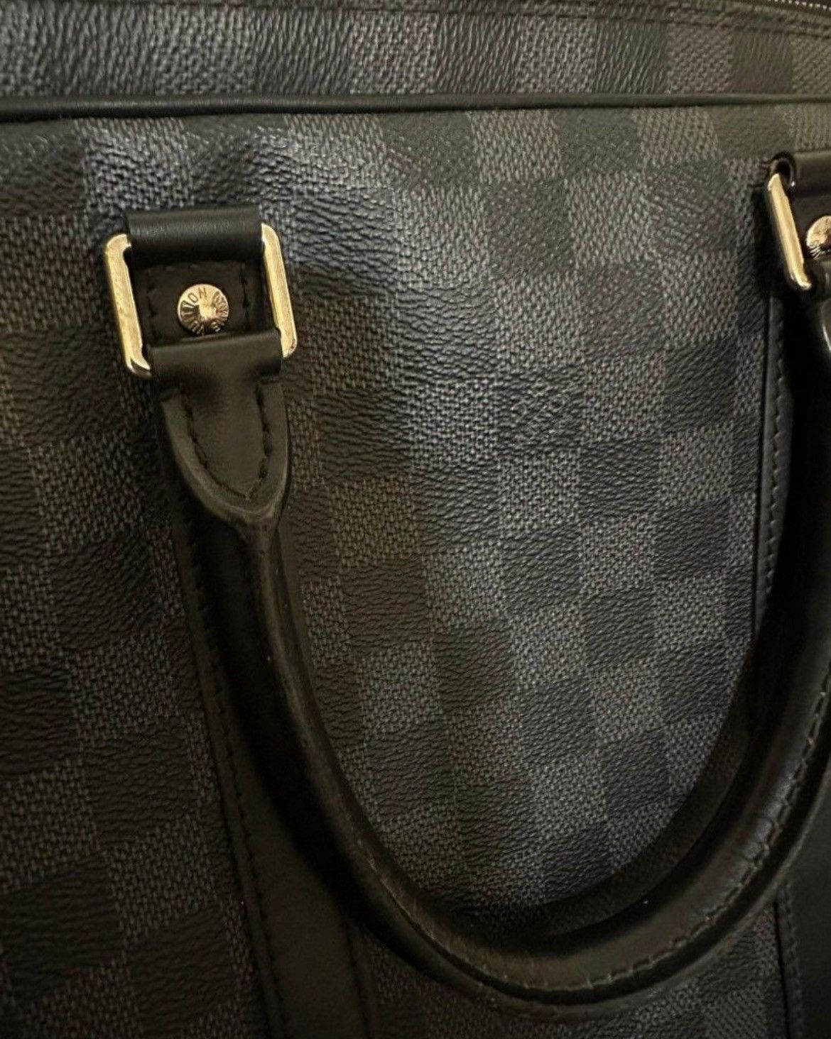 Louis Vuitton Authentic Louis Vuitton Damier Graphite Documents Briefcase Size ONE SIZE - 2 Thumbnail