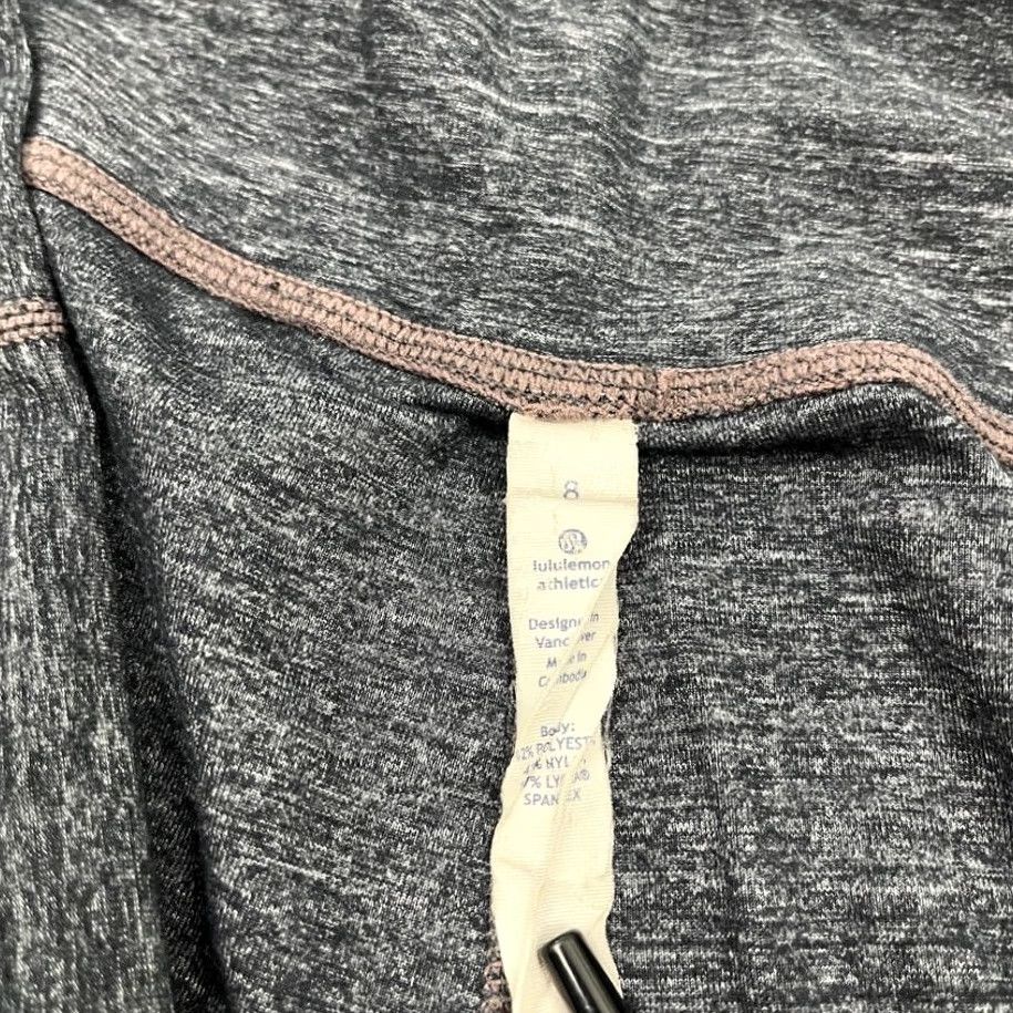 Lululemon Lululemon Sweatpants Womens Size 8 Gray Wide Leg Adjustable Active Yoga Lounge Pants Size 30" / US 8 / IT 44 - 3 Thumbnail