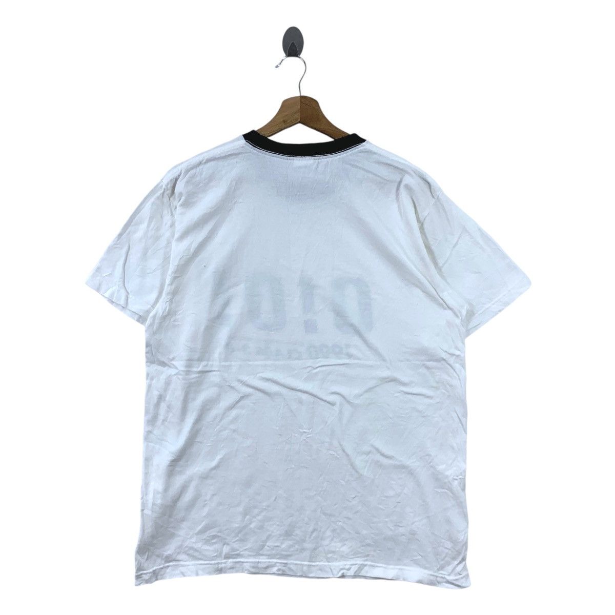 Vintage Vintage 1990 OI OI PUNK Skinhead Rebel Tee Shirt Size US L / EU 52-54 / 3 - 4 Thumbnail