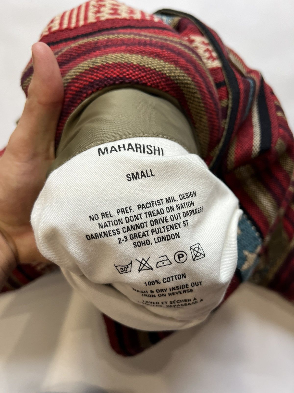 Maharishi Maharishi Hill Tribe Reversible Parka Lama Jacket Mens Size US S / EU 44-46 / 1 - 3 Thumbnail