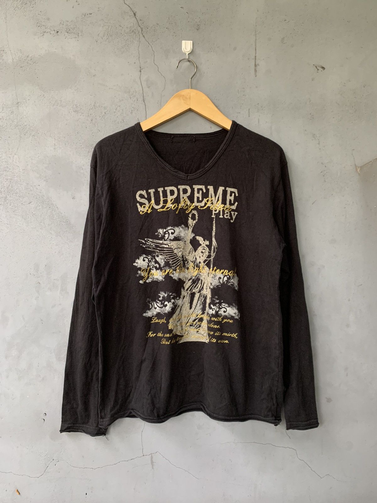 Japanese Brand Japanese Brand Poem Tee Ifsixwasnine Styled Size US M / EU 48-50 / 2 - 1 Thumbnail