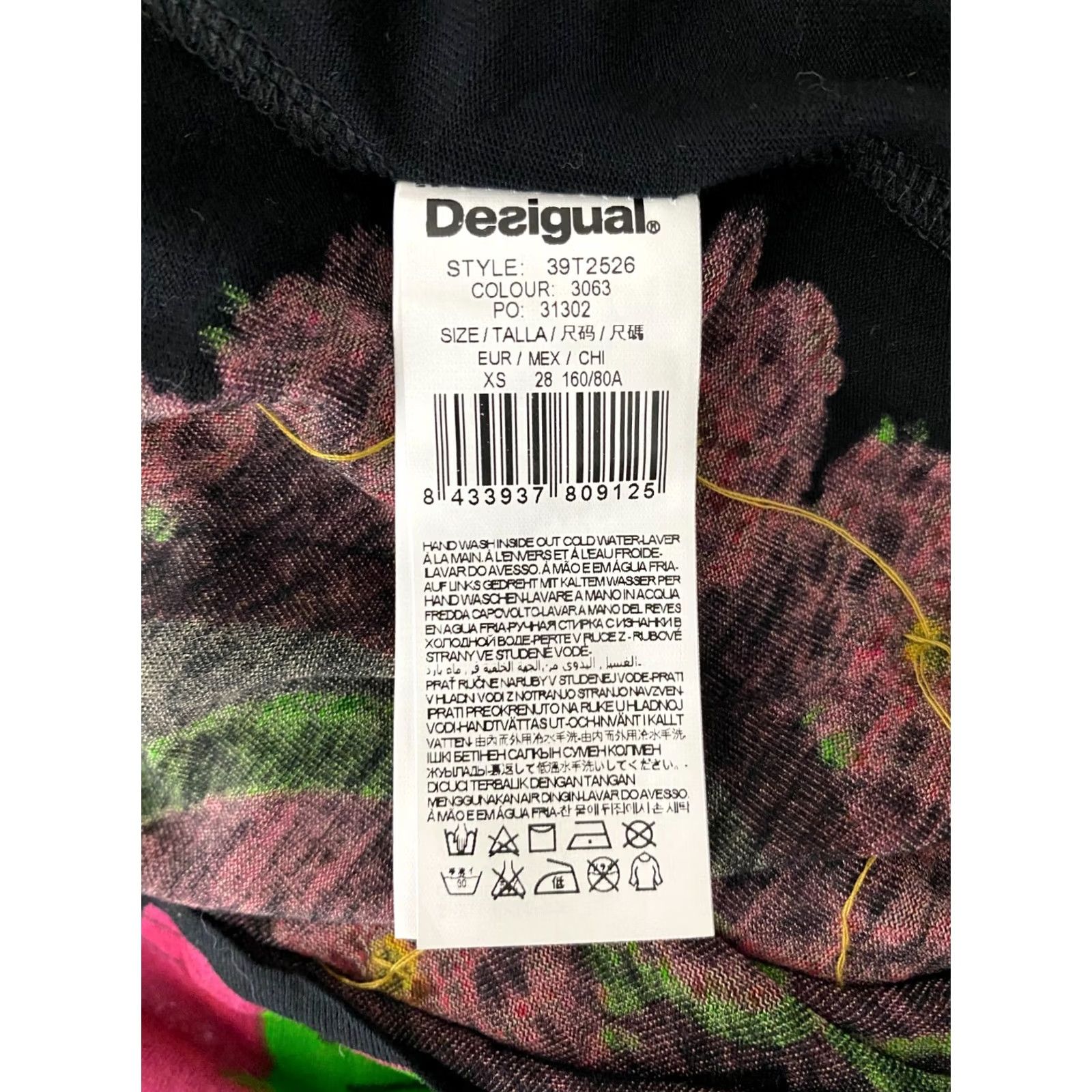 Desigual Desigual womens shirt tunic Size XS Multicoloured Size XS / US 0-2 / IT 36-38 - 6 Thumbnail