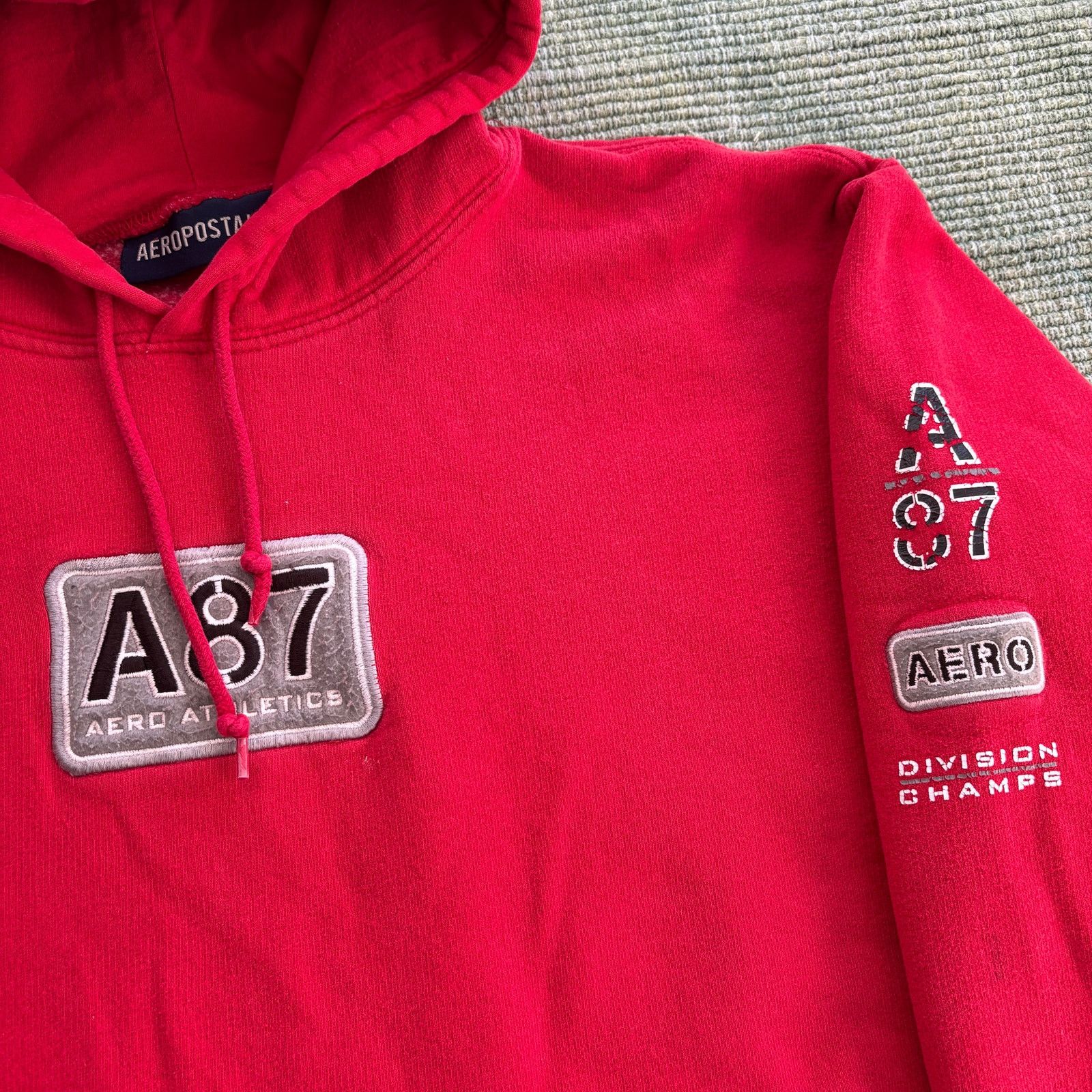 Aeropostale Vintage red aeropostale baggy hoodie size large Size US L / EU 52-54 / 3 - 3 Thumbnail