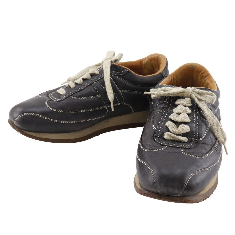 Hermes Hermes Hermes Quick Leather Sneakers Leather Shoes DUTY FREE for USA Size ONE SIZE - 1 Thumbnail
