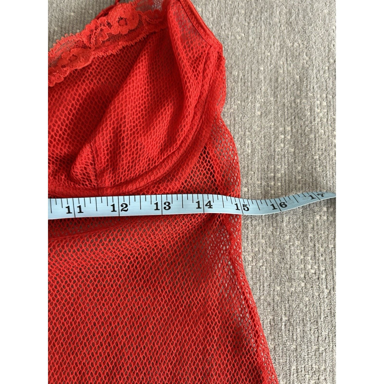 Victoria's Secret Y2K Stretchy Lace Babydoll Nightie Slip Lingerie Sz 34C Size ONE SIZE - 8 Thumbnail