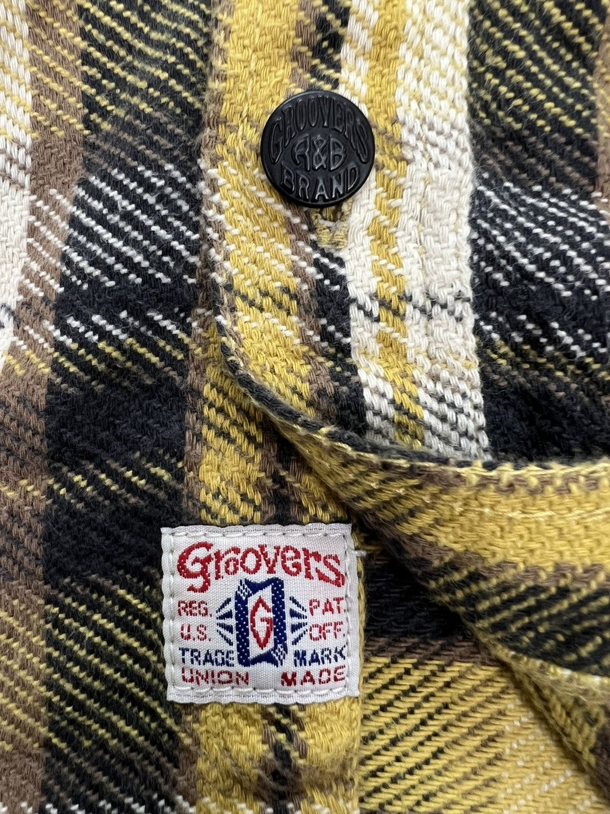 Japanese Brand Groovers by Borubic Plaid Flannel Shirt Size US XS / EU 42 / 0 - 11 Thumbnail