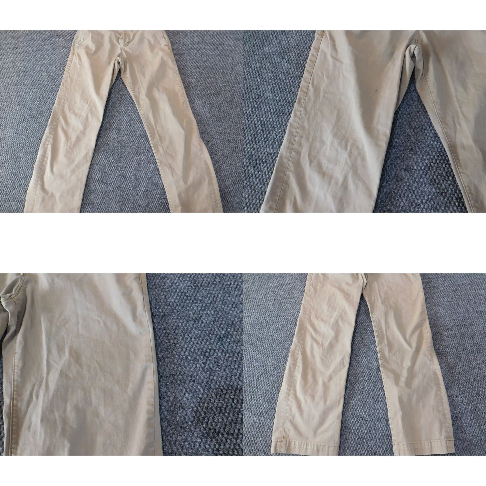 American Eagle Outfitters American Eagle Outfitters Pants 30x28 Beige Regular Straight Chino Cotton Flat Front Canvas Zipper Mens Regular 30 Inseam 28 Size US 30 / EU 46 - 8 Thumbnail