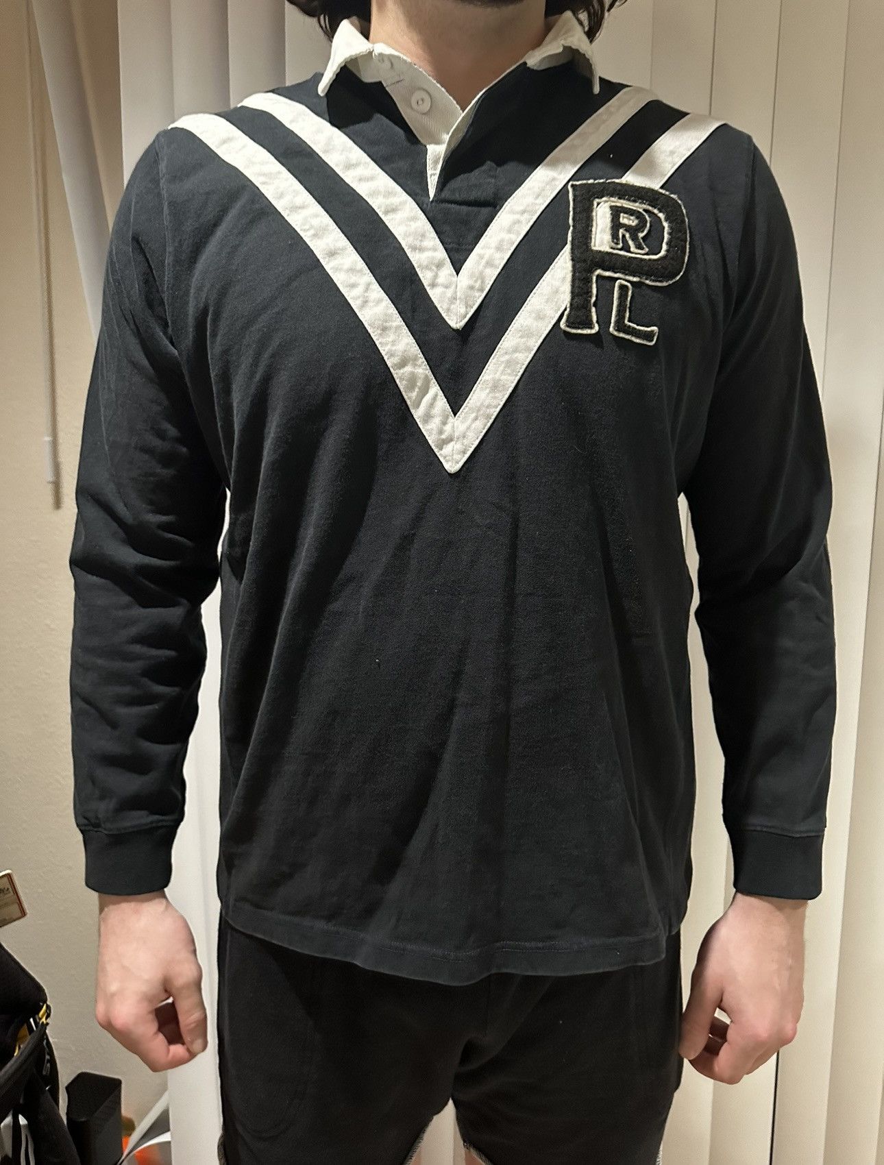 image of Ralph Lauren Rugby Vintage Rugby By Ralph Laurent in Black, Men's (Size XL)