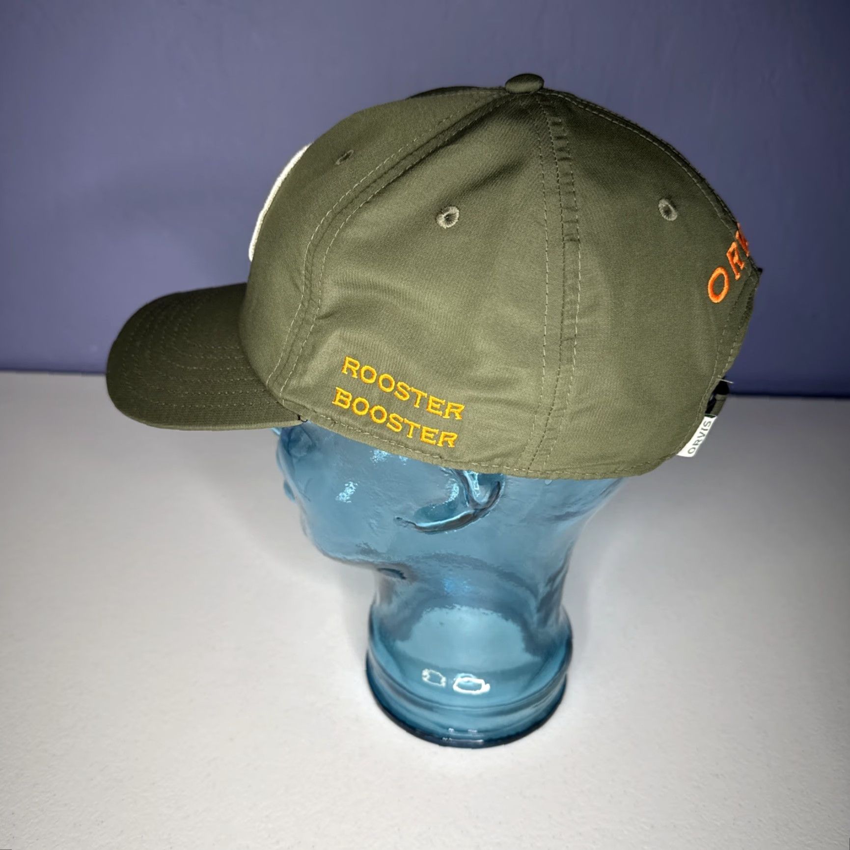 Orvis Orvis Pheasants Forever Rooster Booster Green Strapback Adjustable Hat Cap Unisex Adults One Size Green Baseball Cap Hunting Outdoor Accessories Size ONE SIZE - 6 Thumbnail