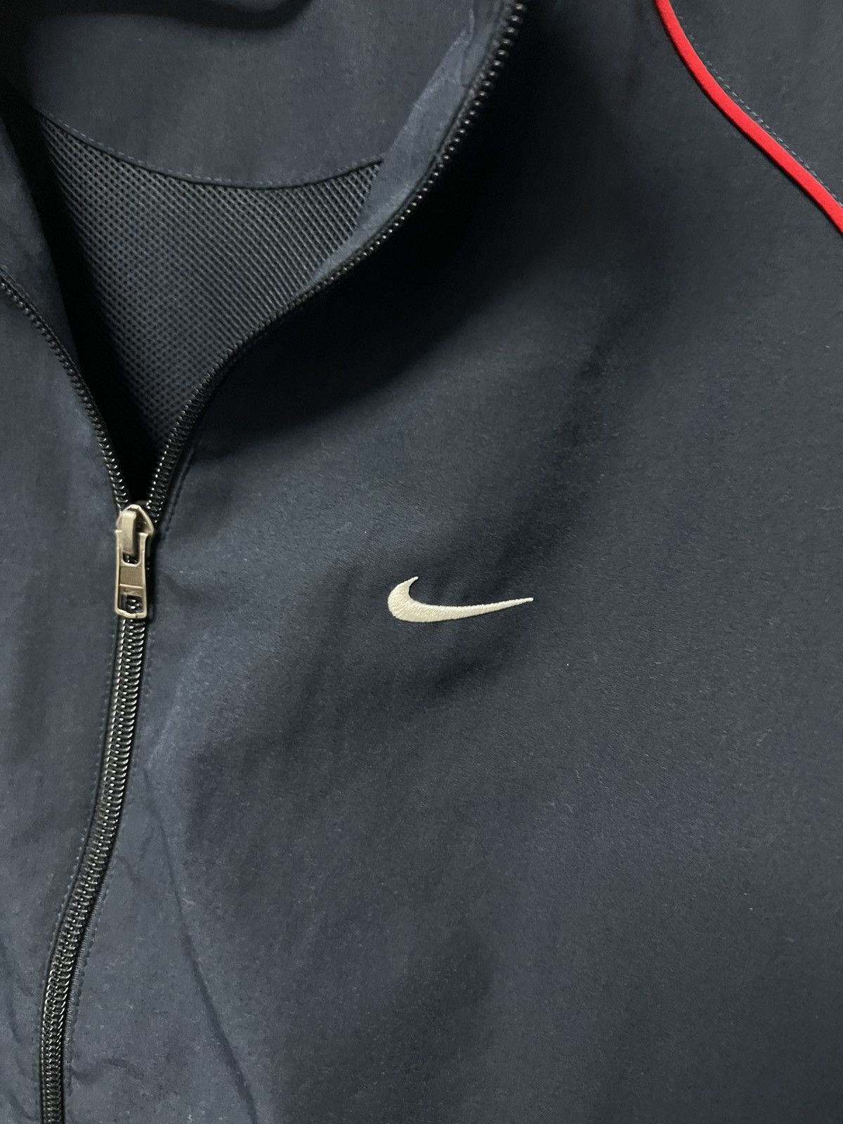 Nike Mens Vintage Nike track jacket nylon swoosh drill y2k rare Size US M / EU 48-50 / 2 - 4 Thumbnail