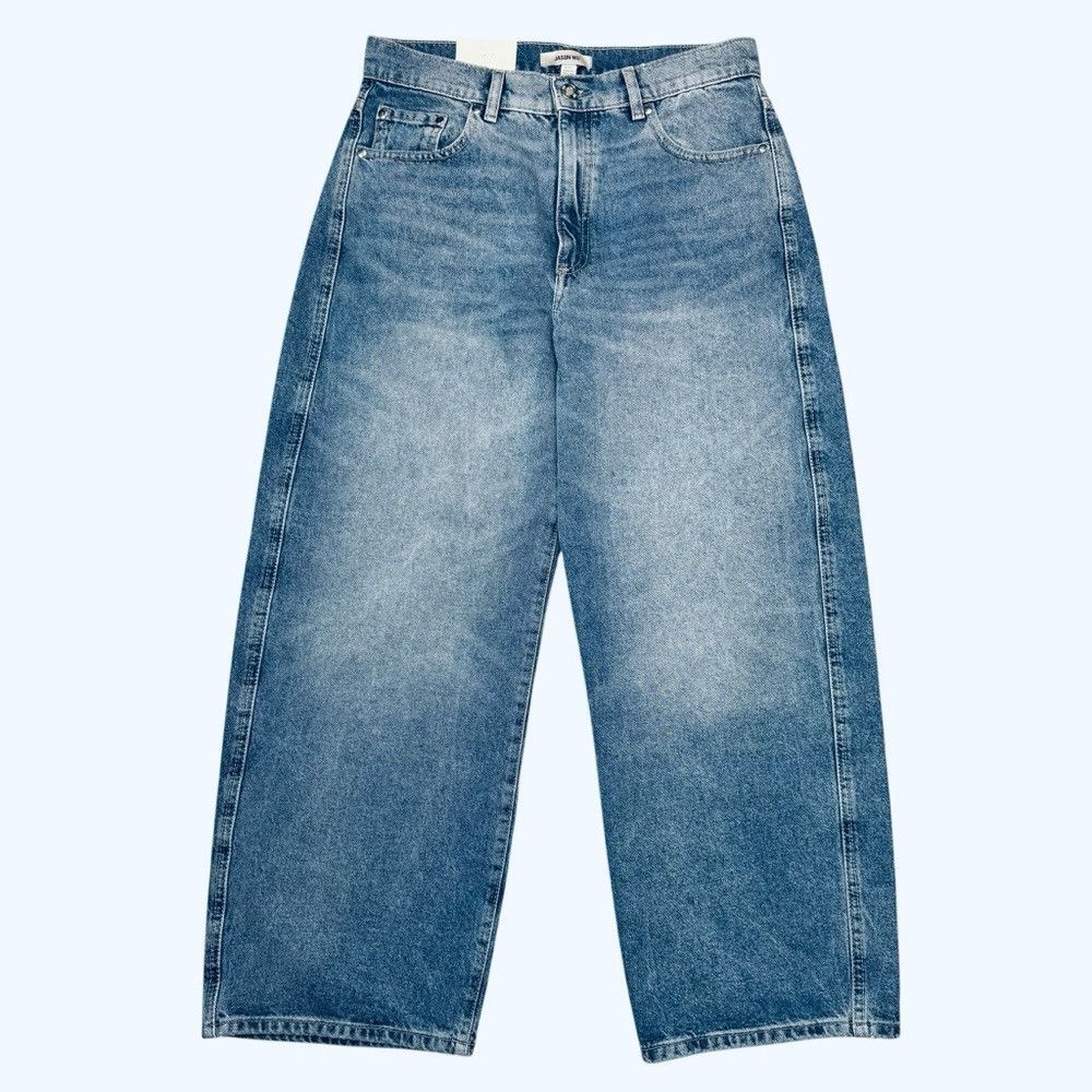 Jason Wu NWT New $229 Jason Wu High Waist Ankle Relaxed Barrel Jeans Size 28" / US 6 / IT 42 - 2 Thumbnail
