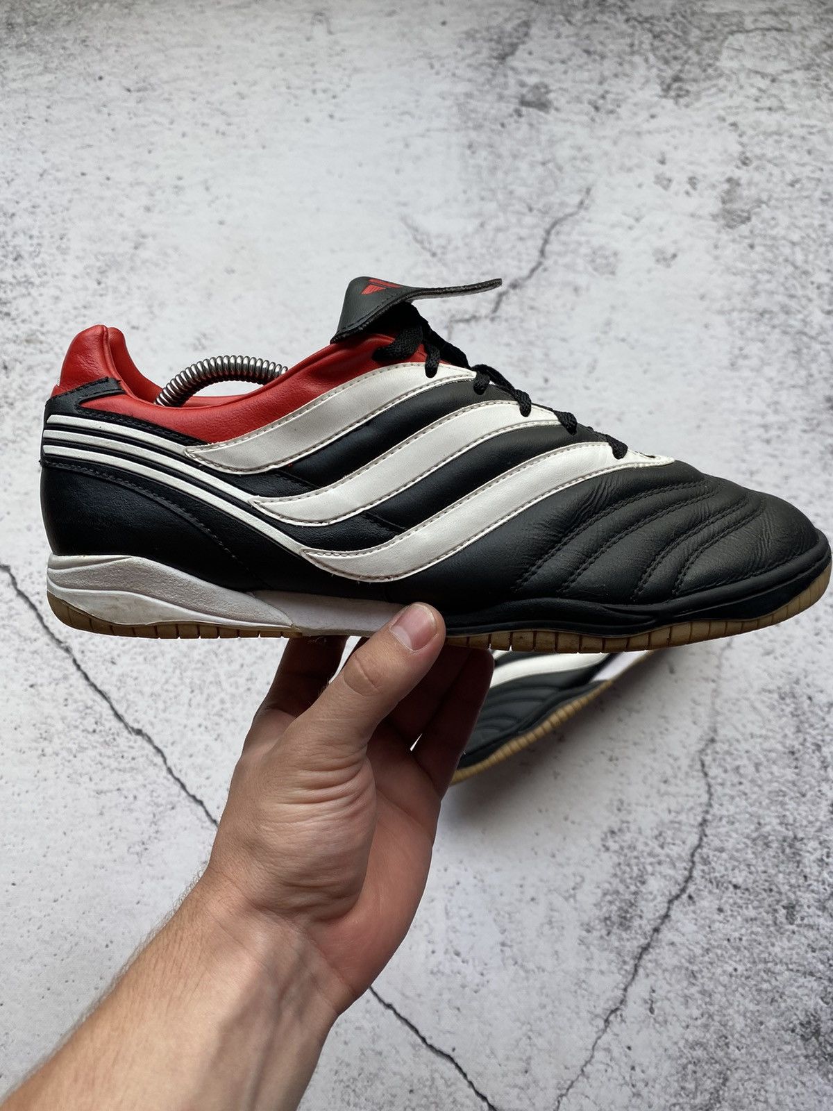 Adidas 2000 Rare Adidas Predator Precision Men’s Leather sneakers Size US 10.5 / EU 43-44 - 2 Thumbnail