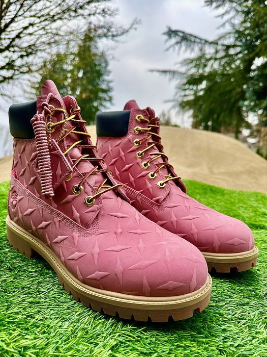 Pink timberlands size 11 online