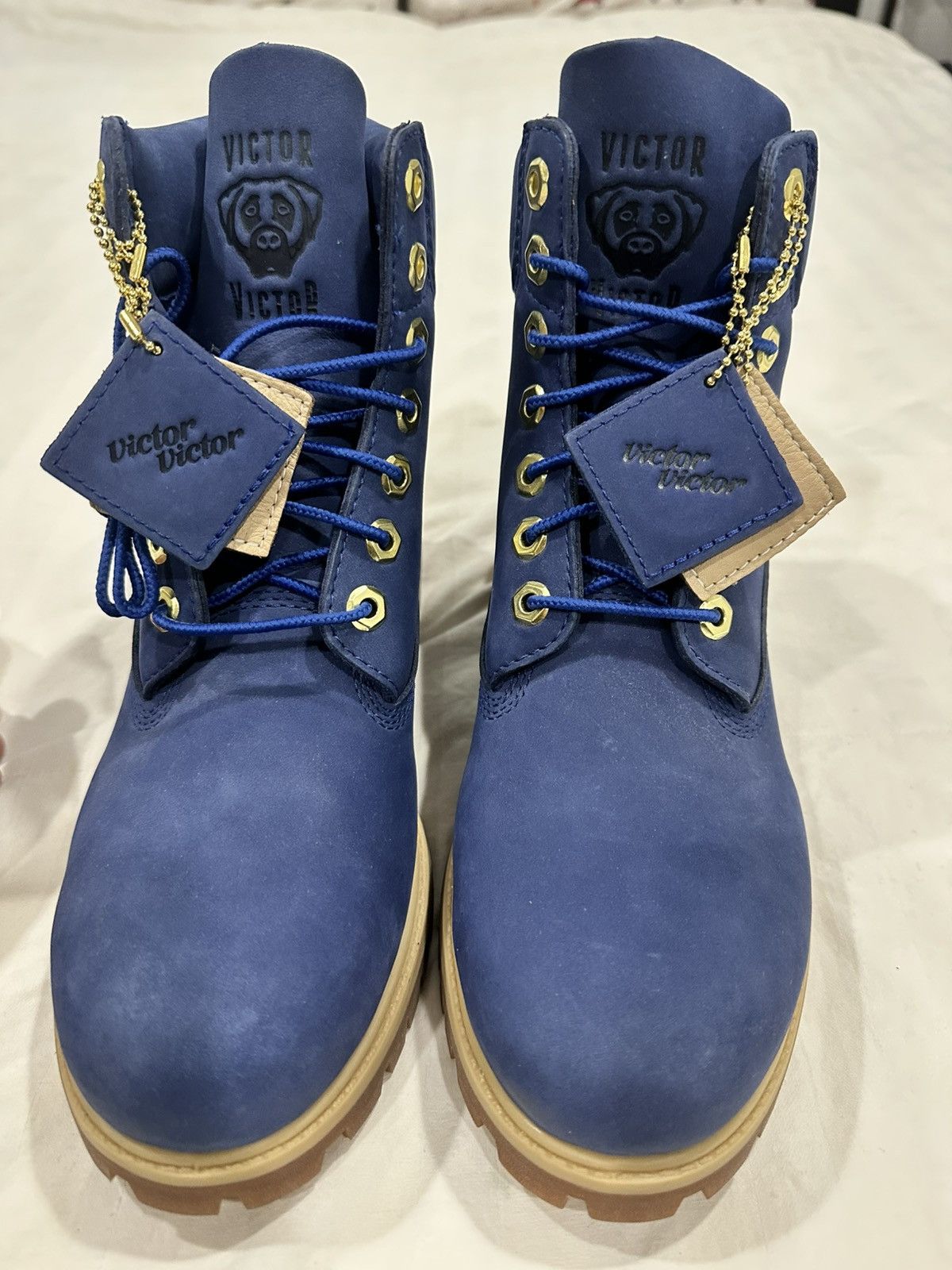 Timberland Victor Victor Timberlamd Blue Pop smoke tribute sample Size US 7 / EU 40 - 2 Thumbnail