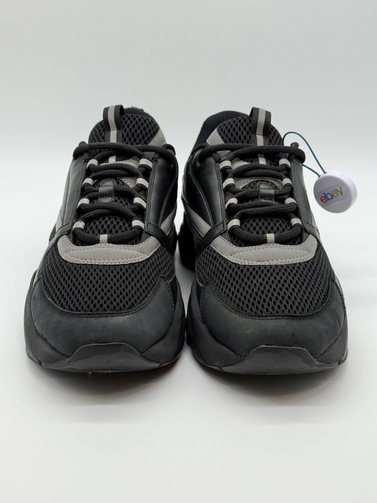 Dior Size 13 - Dior B22 Black Reflective Size US 13 / EU 46 - 4 Thumbnail