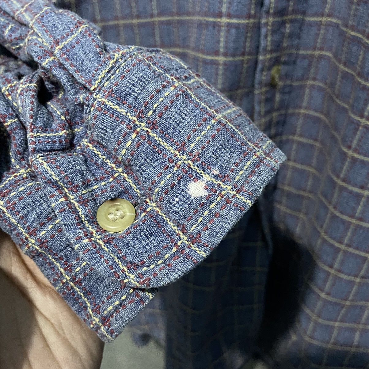 Flannel × Japanese Brand × Wrangler Vintage Wrangler Double Pocket Flannel Size US L / EU 52-54 / 3 - 9 Thumbnail