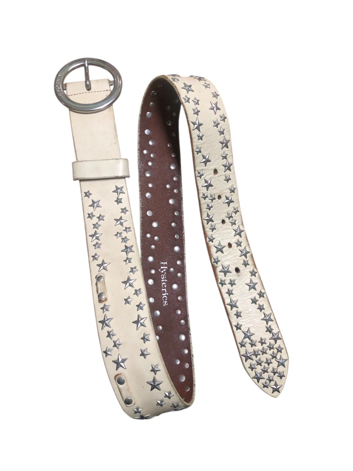Hysteric Glamour × Vintage Leather Belt Hysteric Glamour Vintage Design Size ONE SIZE - 1 Thumbnail