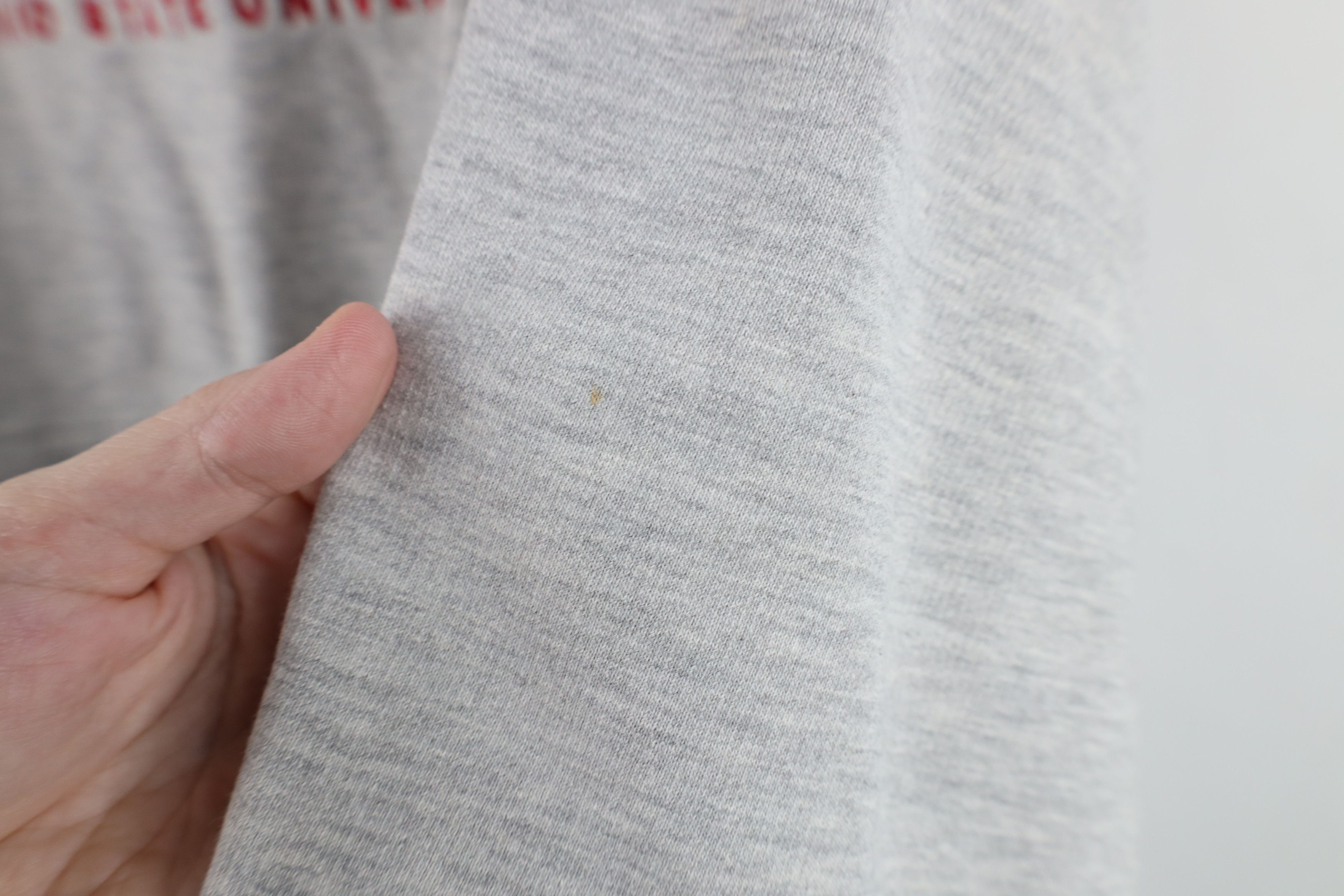 Vintage Vintage 90s Ohio State University Hoodie Sweatshirt Gray Size US M / EU 48-50 / 2 - 11 Thumbnail