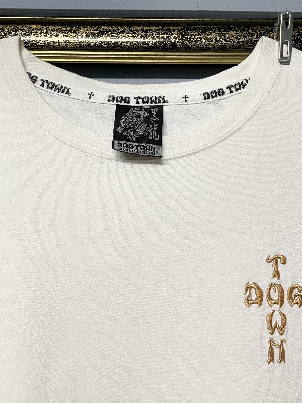 Designer Vintage Og 1990s Dogtown Black Dragon Embroidery Longsleeve Size US XL / EU 56 / 4 - 7 Thumbnail