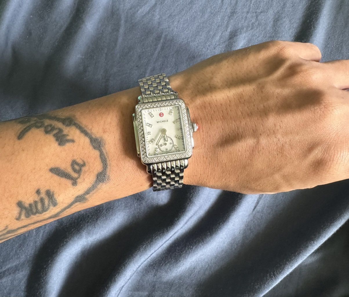 Other Michele bracelet watch with diamond bezel Size ONE SIZE - 5 Thumbnail