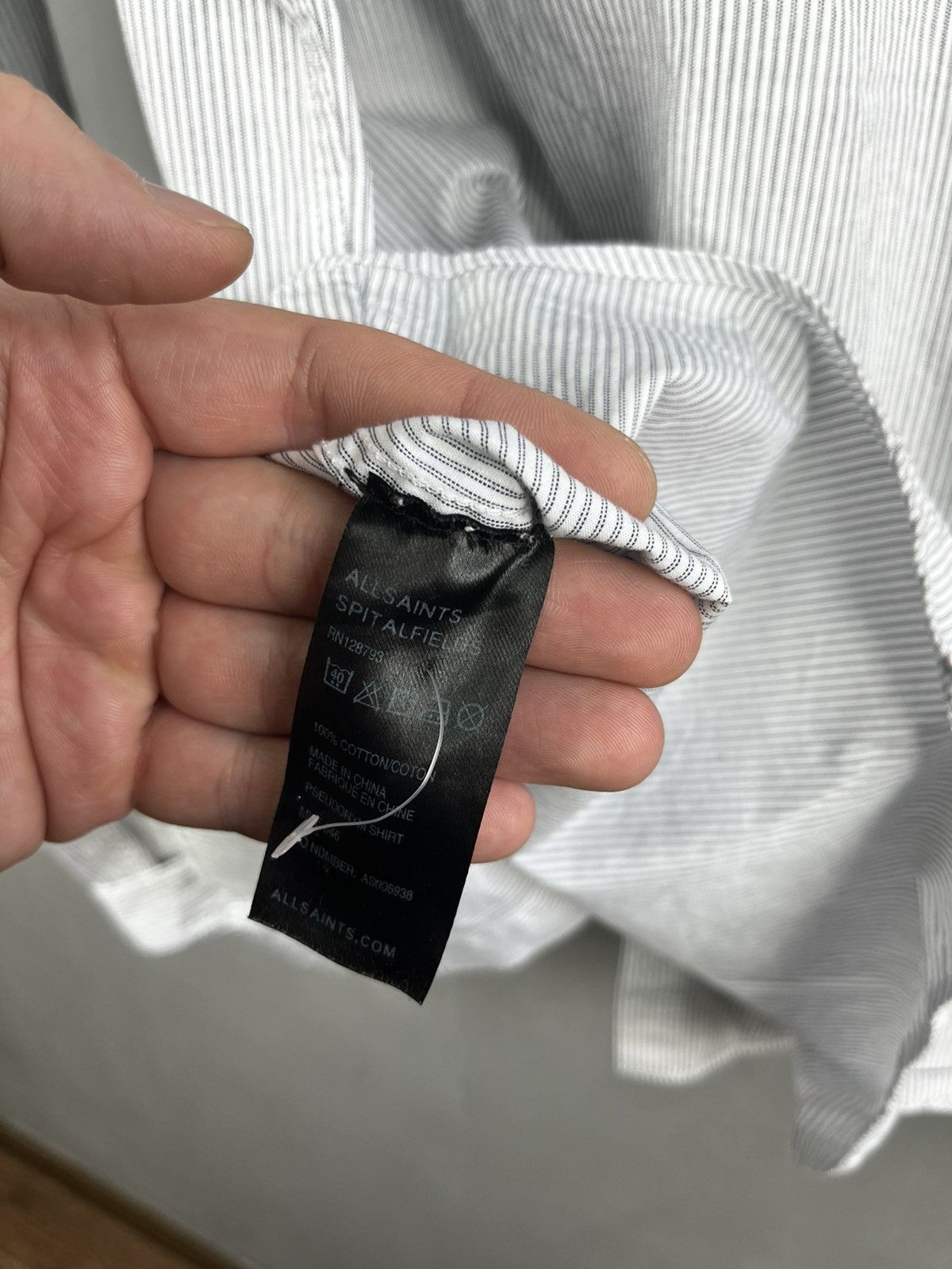 Allsaints Allsaints avant garde shirt Size US L / EU 52-54 / 3 - 10 Thumbnail