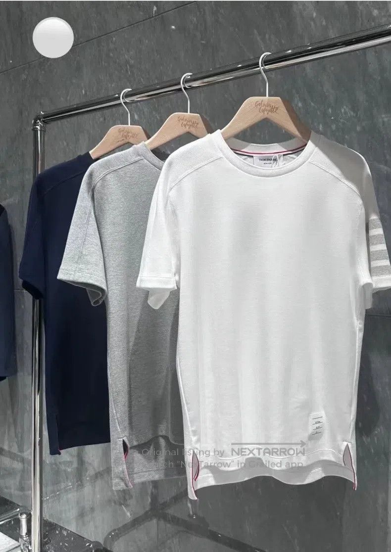 Thom Browne Thom Browne White and color half-sleeve Size US XS / EU 42 / 0 - 6 Thumbnail