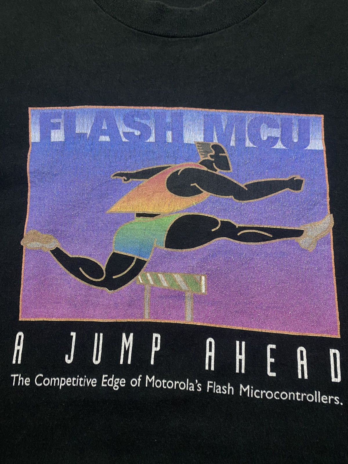 Motorola Vintage 90's Motorola Flash Mcu Tshirt Size US M / EU 48-50 / 2 - 3 Thumbnail