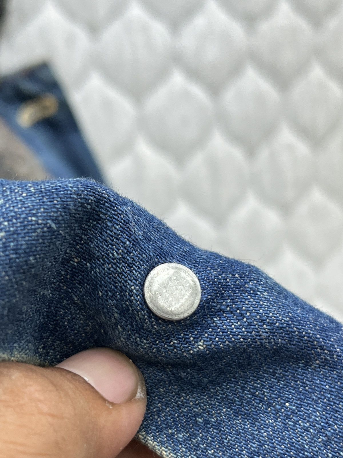 Sears 🔥STEALS🔥 VTG SEARS BLANKET LINED DENIM CHORE JACKET Size US S / EU 44-46 / 1 - 9 Thumbnail