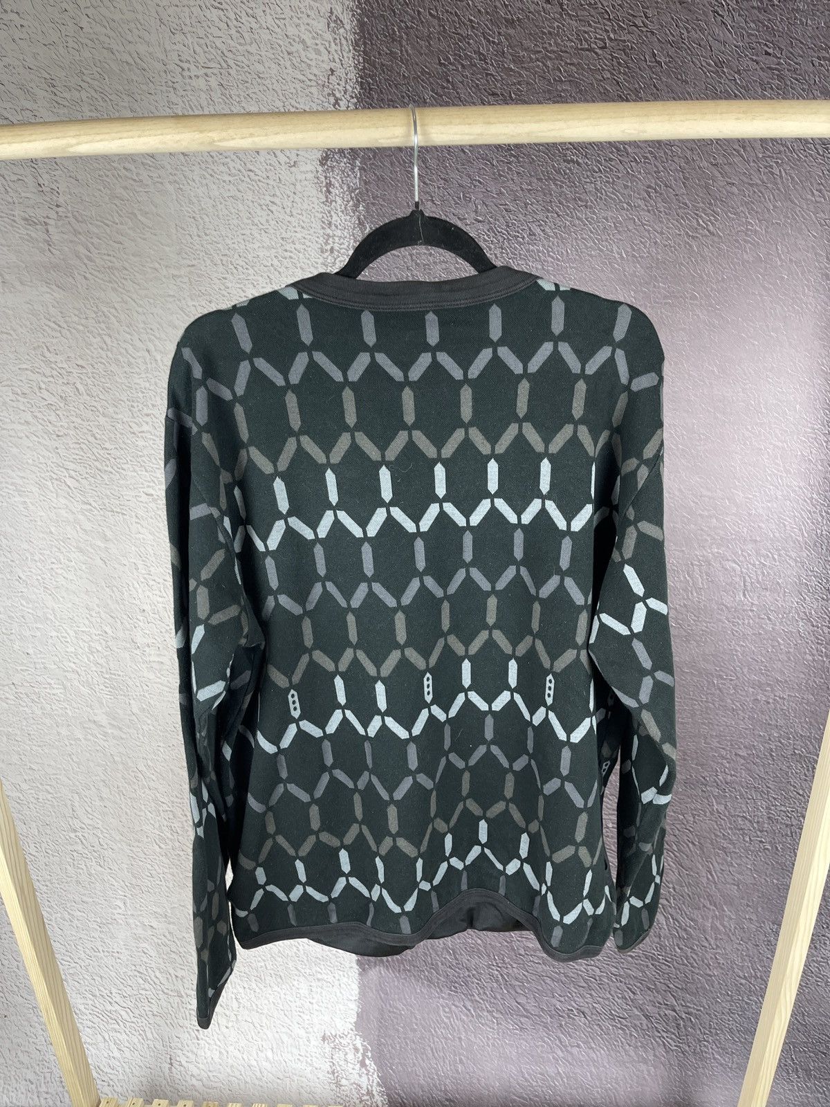Maharishi Maharishi x Hardy Blechman geometrical pattern sweatshirt Size US XL / EU 56 / 4 - 10 Thumbnail
