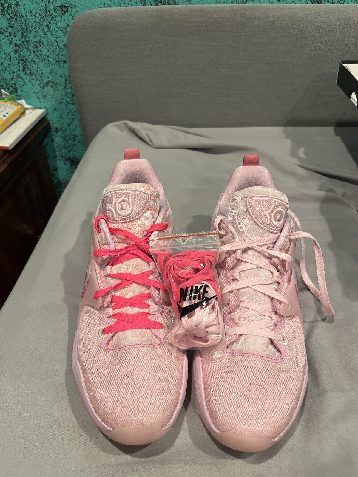Nike KD 15 Aunt Pearl Size US 13 / EU 46 - 3 Thumbnail
