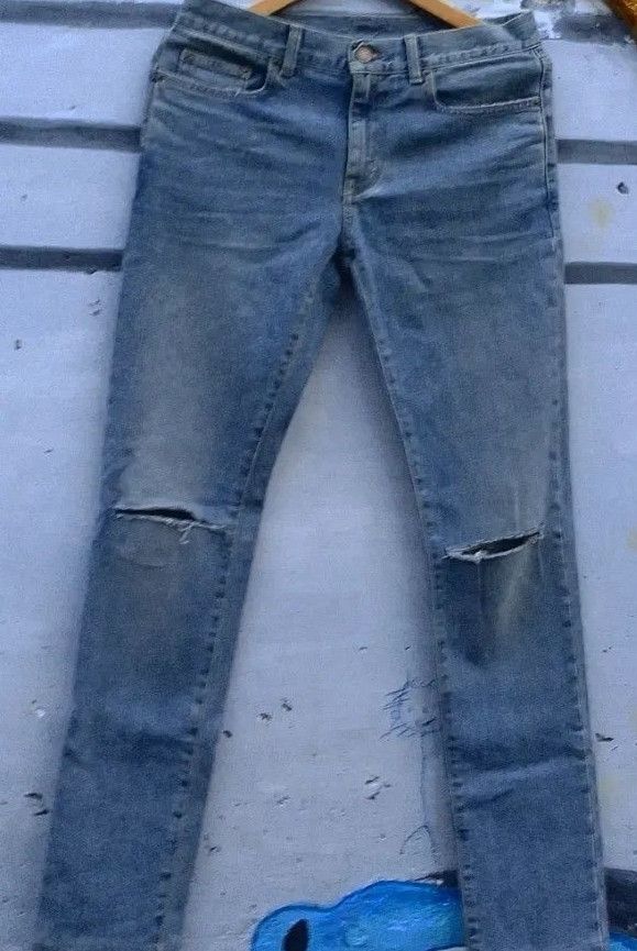 image of Saint Laurent Paris Saint Laurent Jeans in Denim, Men's (Size 30)