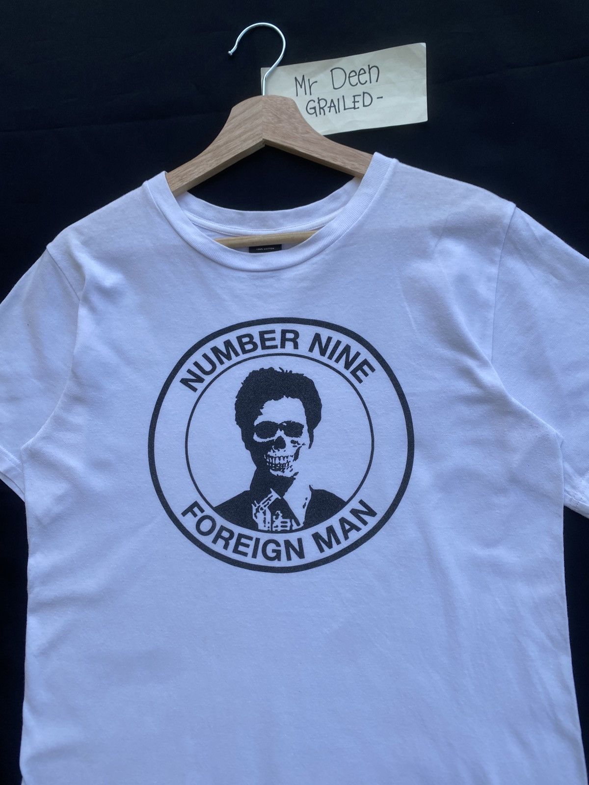 Number (N)ine Rare Number Nine Foreign Man Tshirt Size US M / EU 48-50 / 2 - 7 Thumbnail